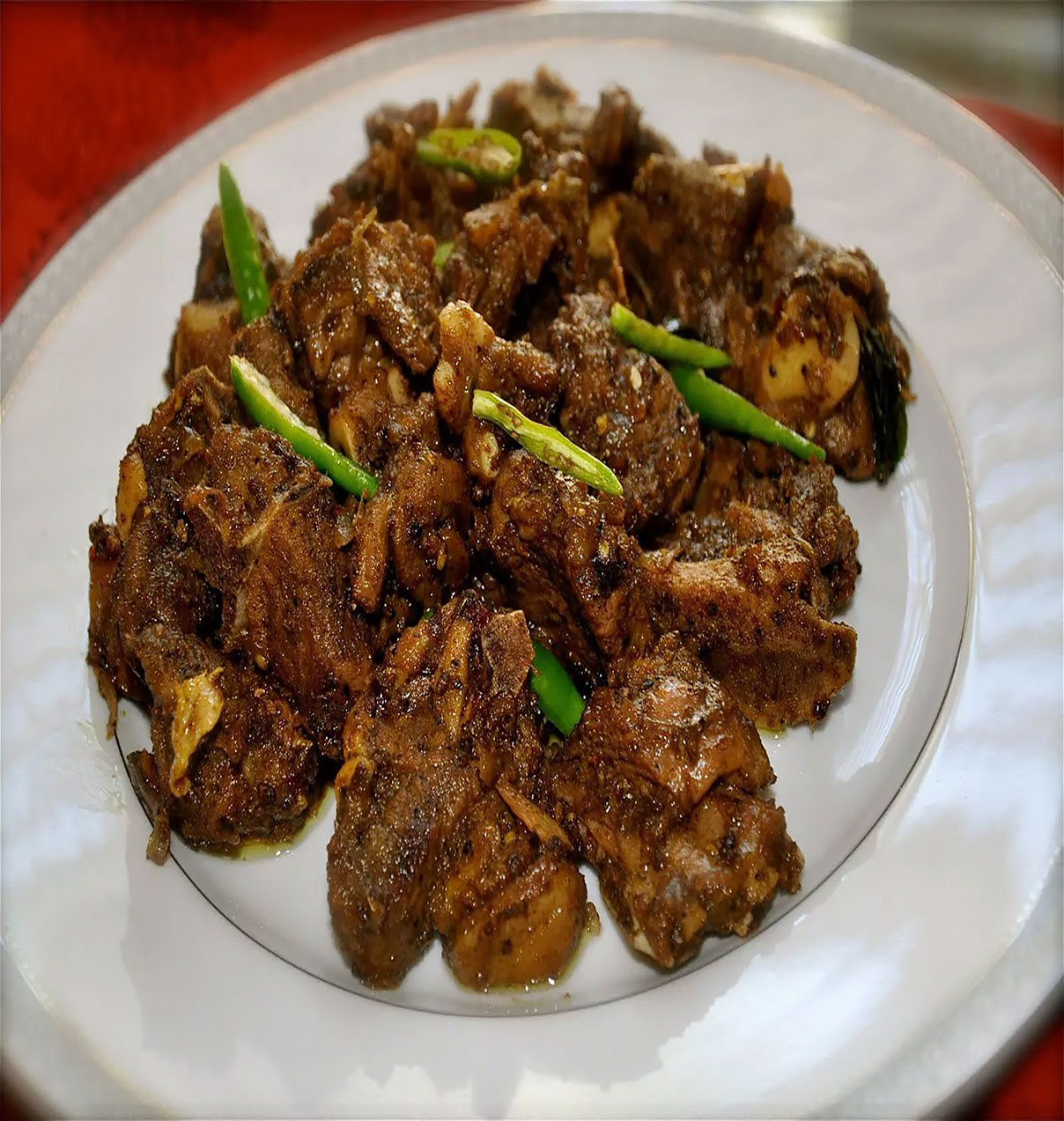 Mutton Fry Plate